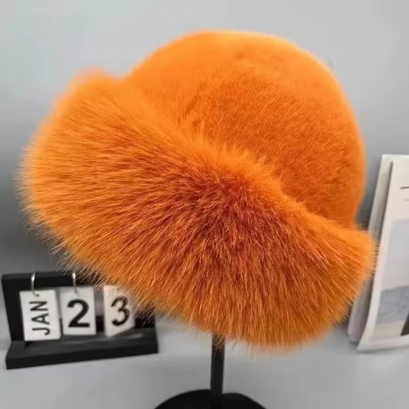 Faux Fur Winter Hat – Women