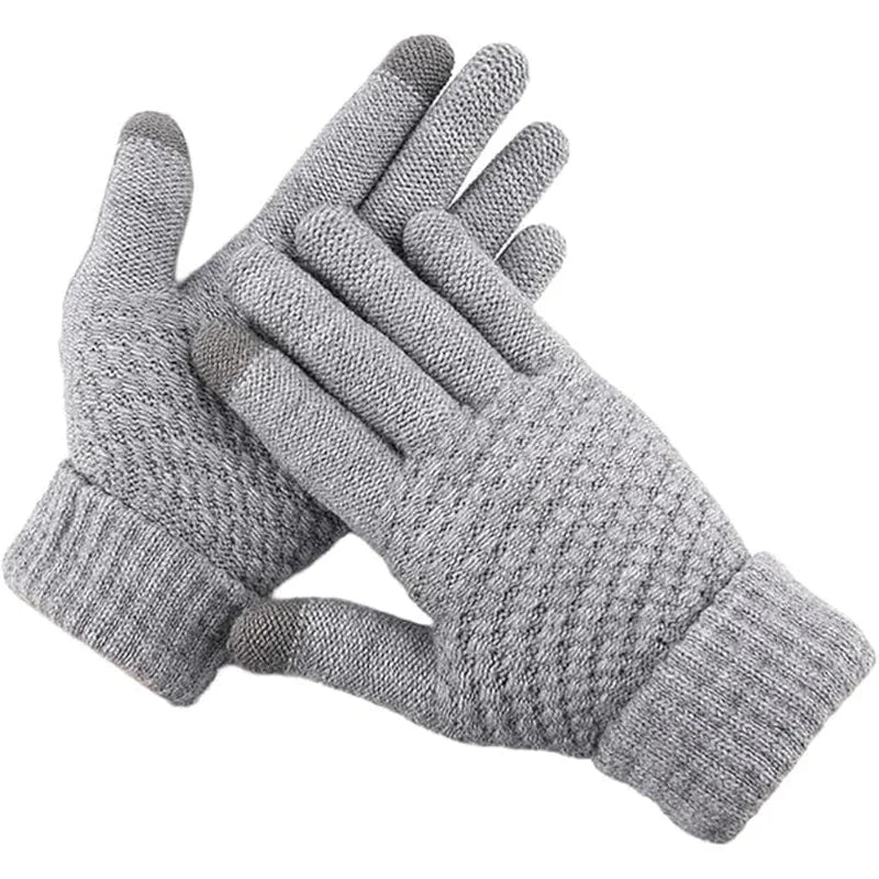 Touchscreen Fleece-Lined Gloves – Unisex