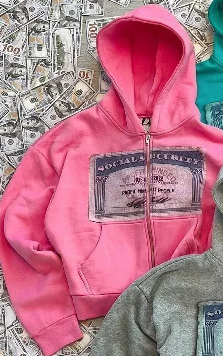 Sweat à capuche streetwear imprimé graffiti – Unisexe