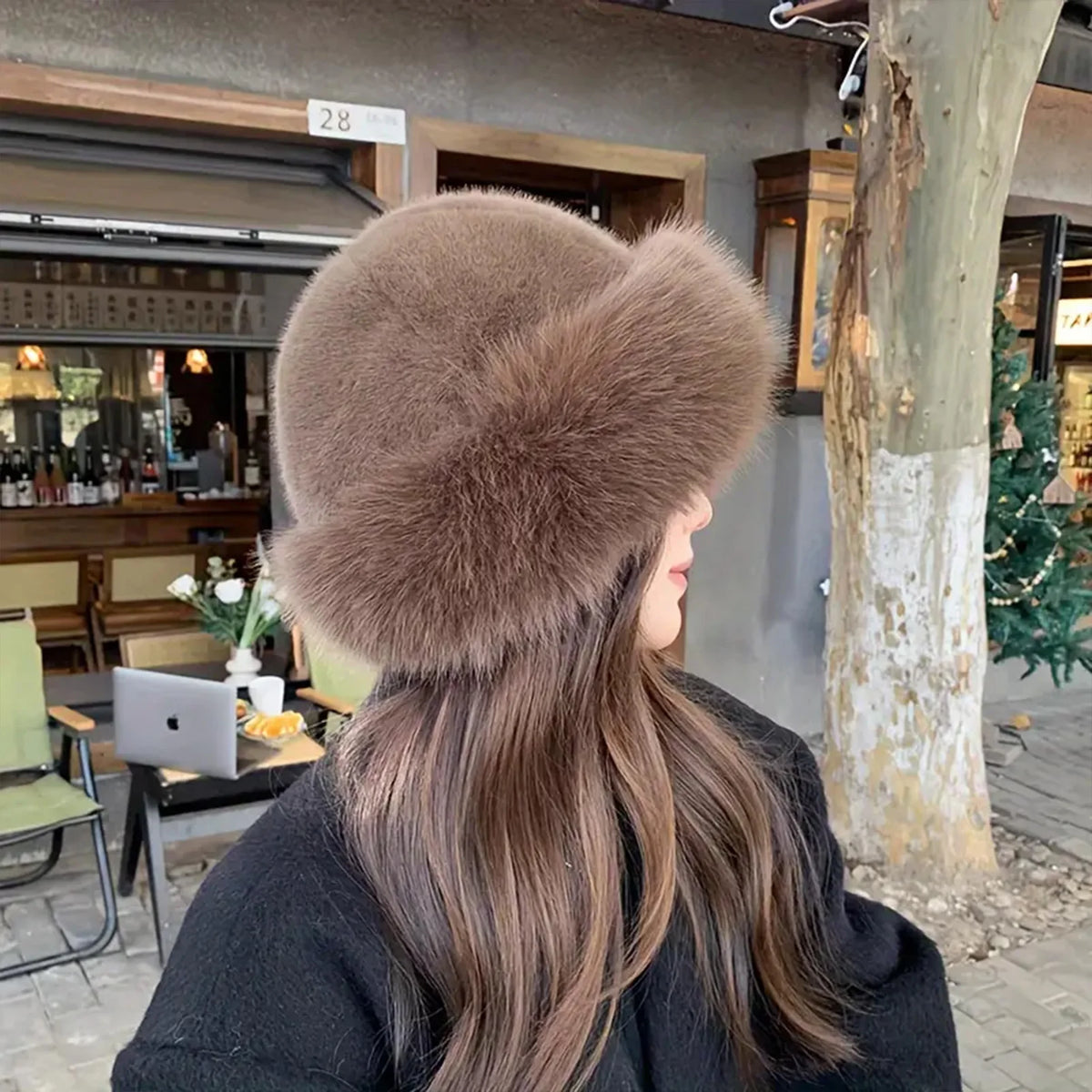 Faux Fur Winter Hat – Women