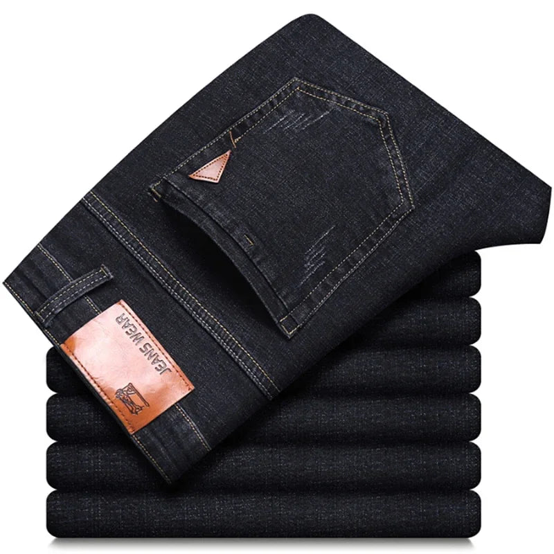 Stretch Slim Straight Jeans – Men