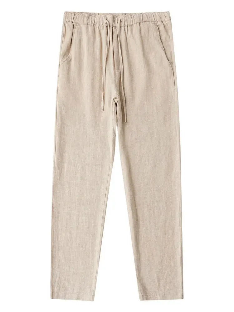 Relaxed Wide-Leg Chino Pants – Men