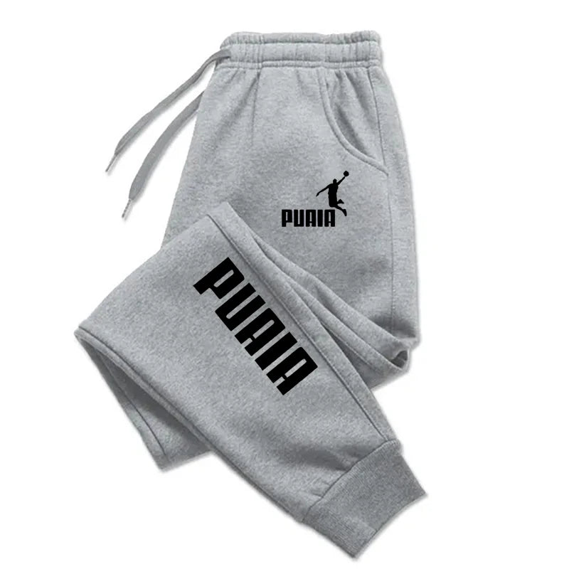 Print Streetwear Joggers – Men