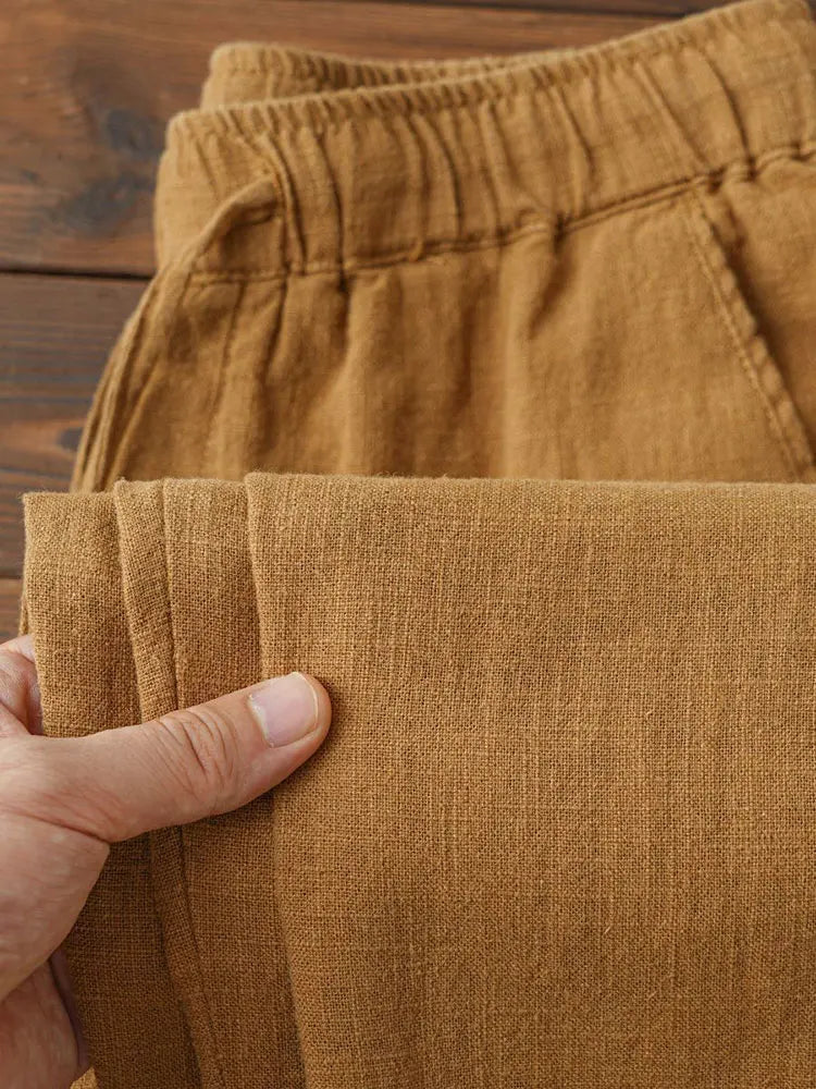 Relaxed Wide-Leg Chino Pants – Men