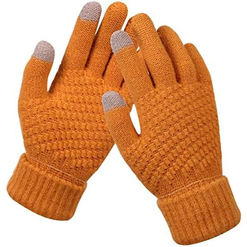 Touchscreen Fleece-Lined Gloves – Unisex