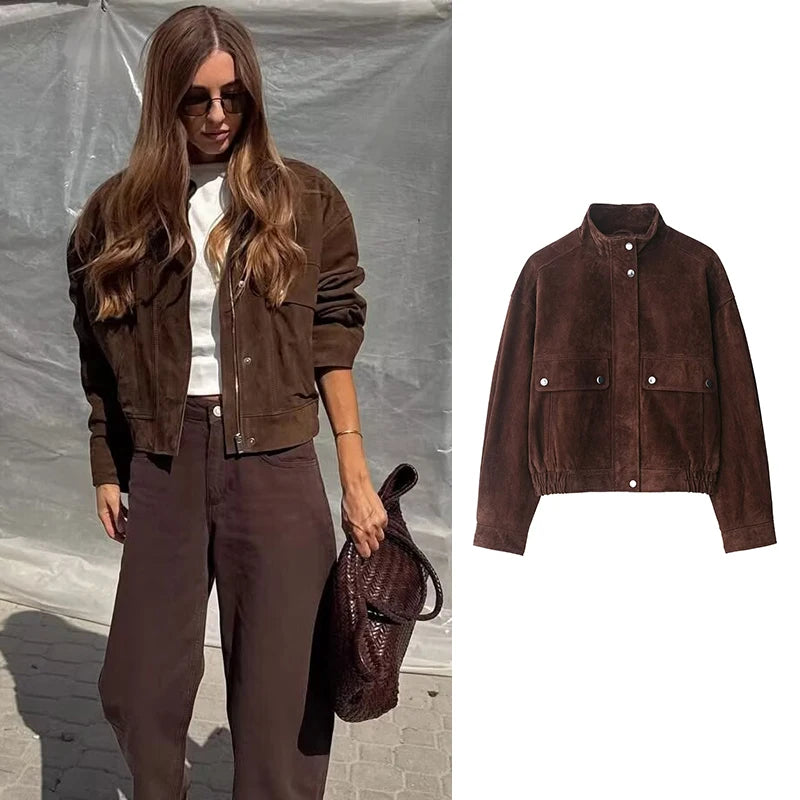 Veste utilitaire slim à poches – Femme