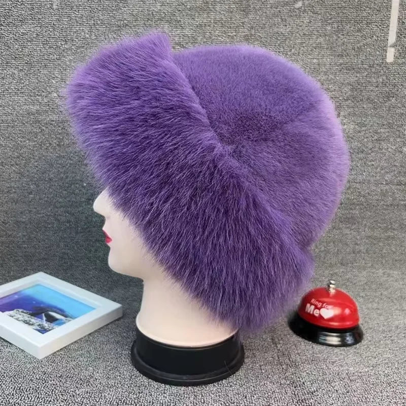 Faux Fur Winter Hat – Women