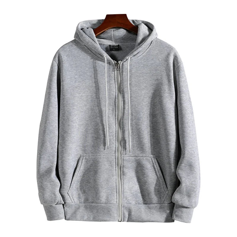 Zip-Up Hoodie – Men
