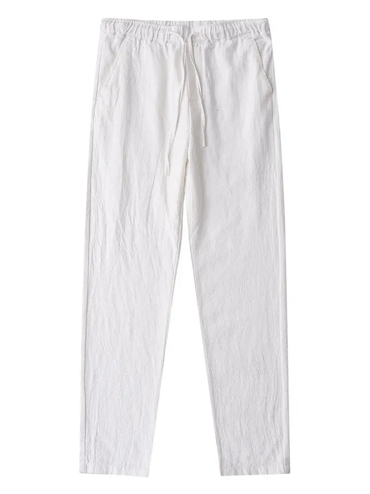Relaxed Wide-Leg Chino Pants – Men