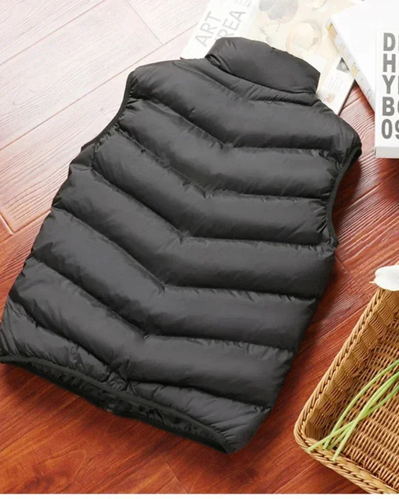 Quilted Puffer Vest – Men