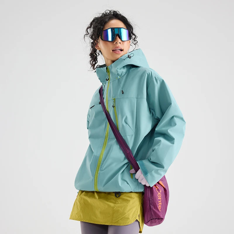 Waterproof Hooded Windbreaker – Unisex