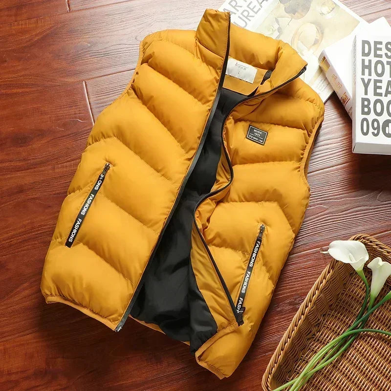 Quilted Puffer Vest – Men