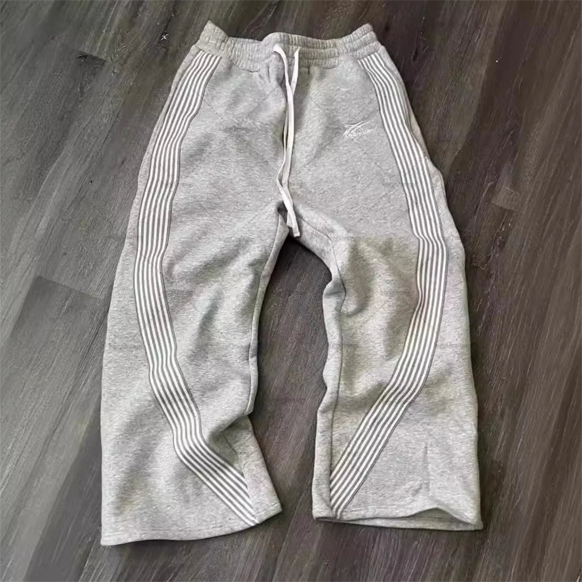 Wide-Leg Drawstring Utility Pants – Unisex