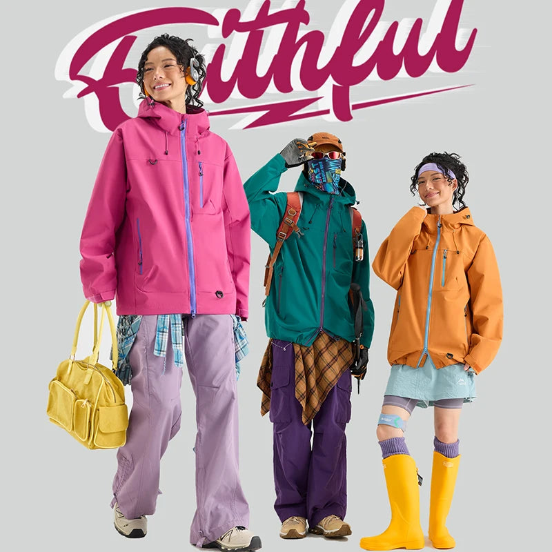 Waterproof Hooded Windbreaker – Unisex