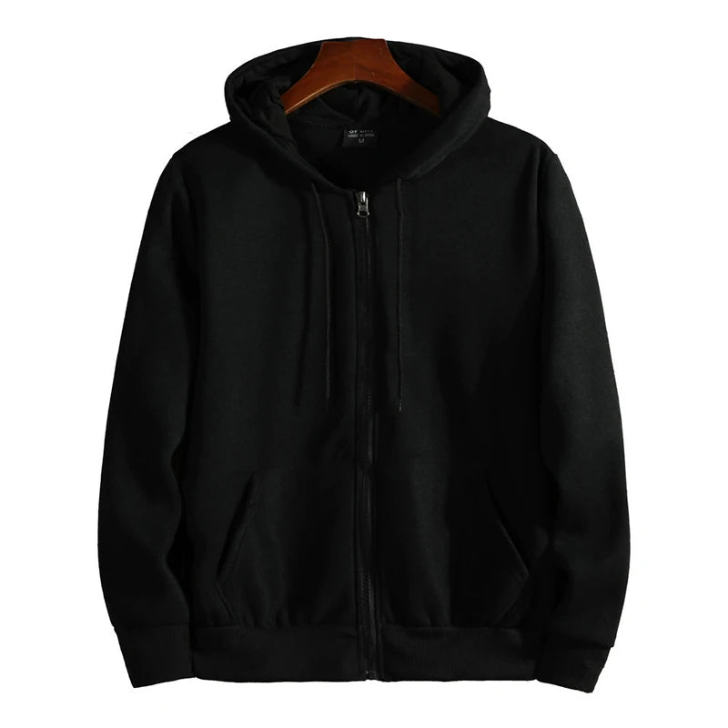 Zip-Up Hoodie – Men
