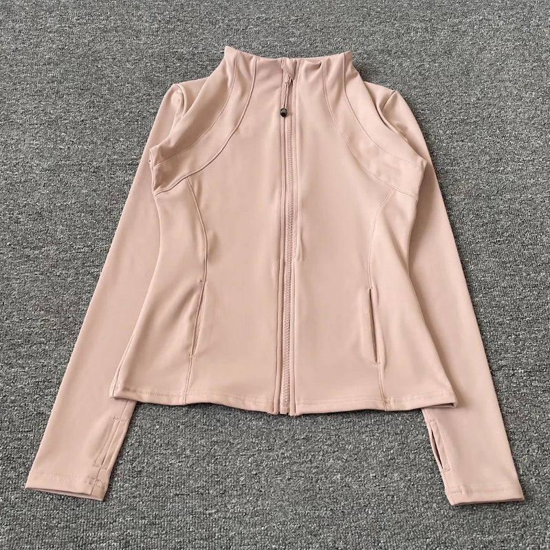 Stand-Collar Running Jacket – Women