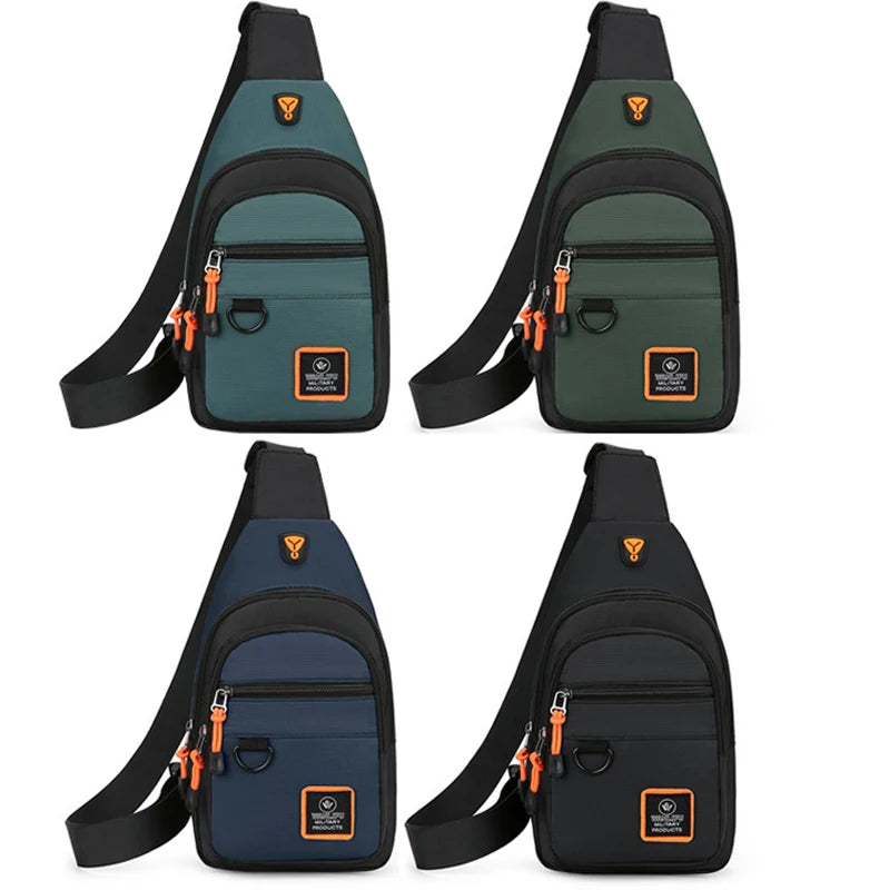 Waterproof Crossbody Sling Bag – Men