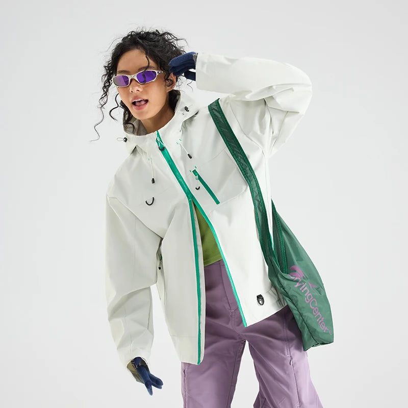 Waterproof Hooded Windbreaker – Unisex