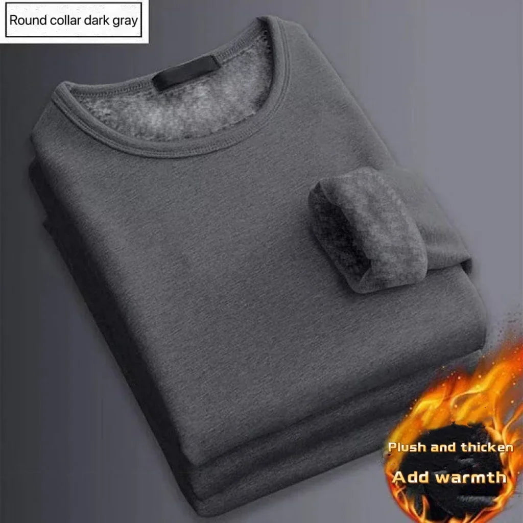 Velvet Thermal Long-Sleeve Top – Men