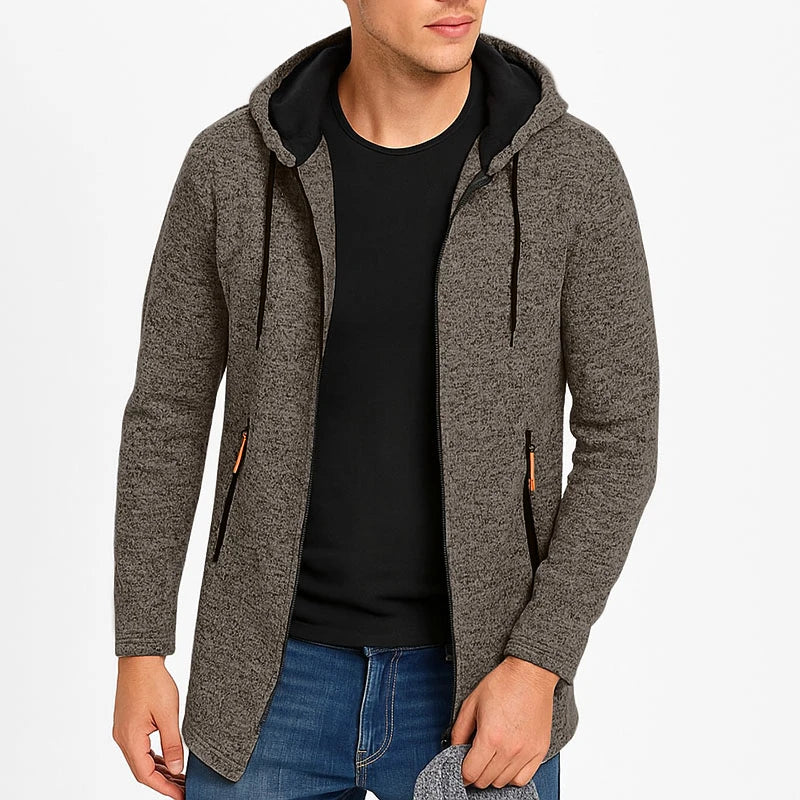 Full-Zip Hooded Sweatshirt – Men