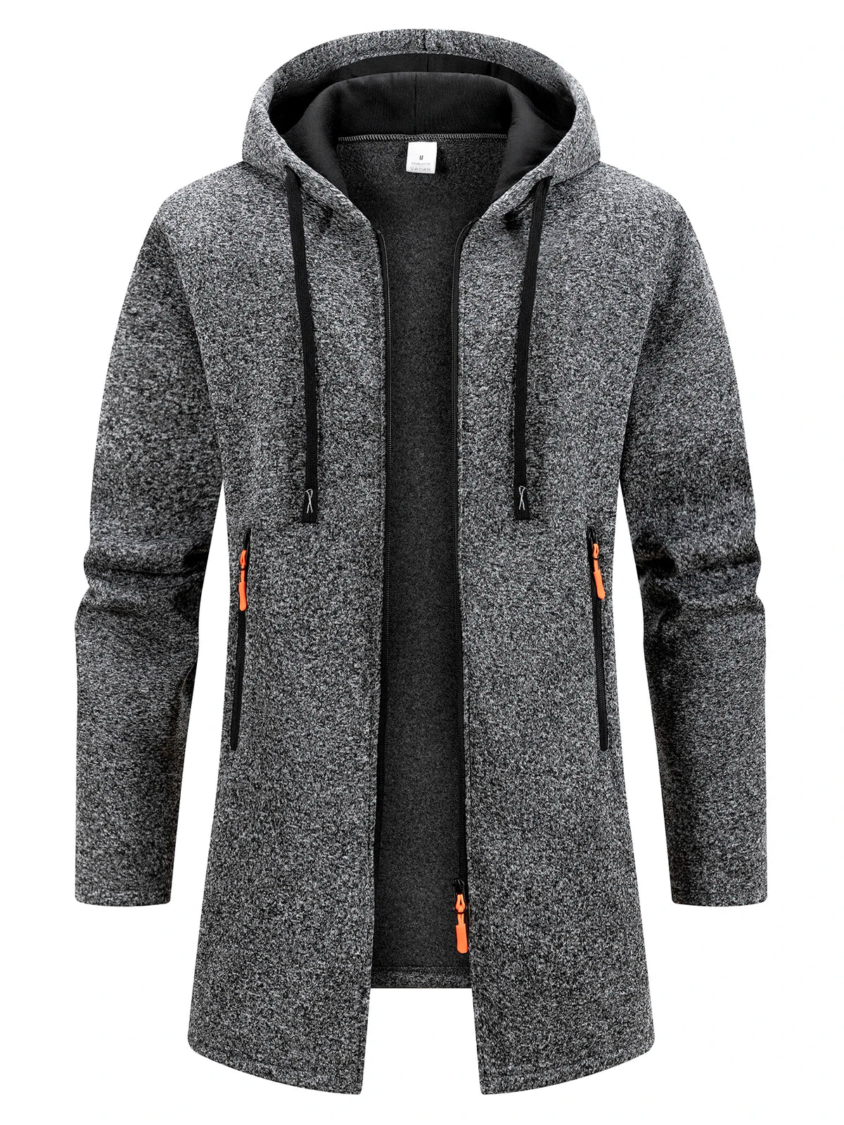 Oversized Zip Hooded Jacket – Men