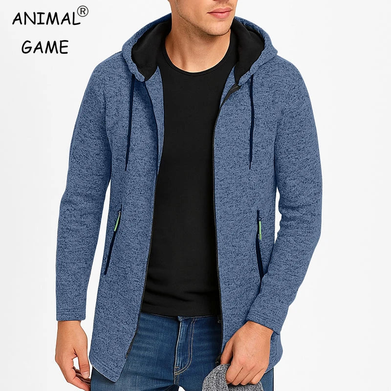 Full-Zip Hooded Sweatshirt – Men