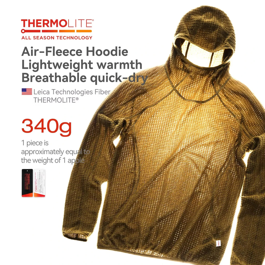 Thermal Lightweight Hoodie – Unisex