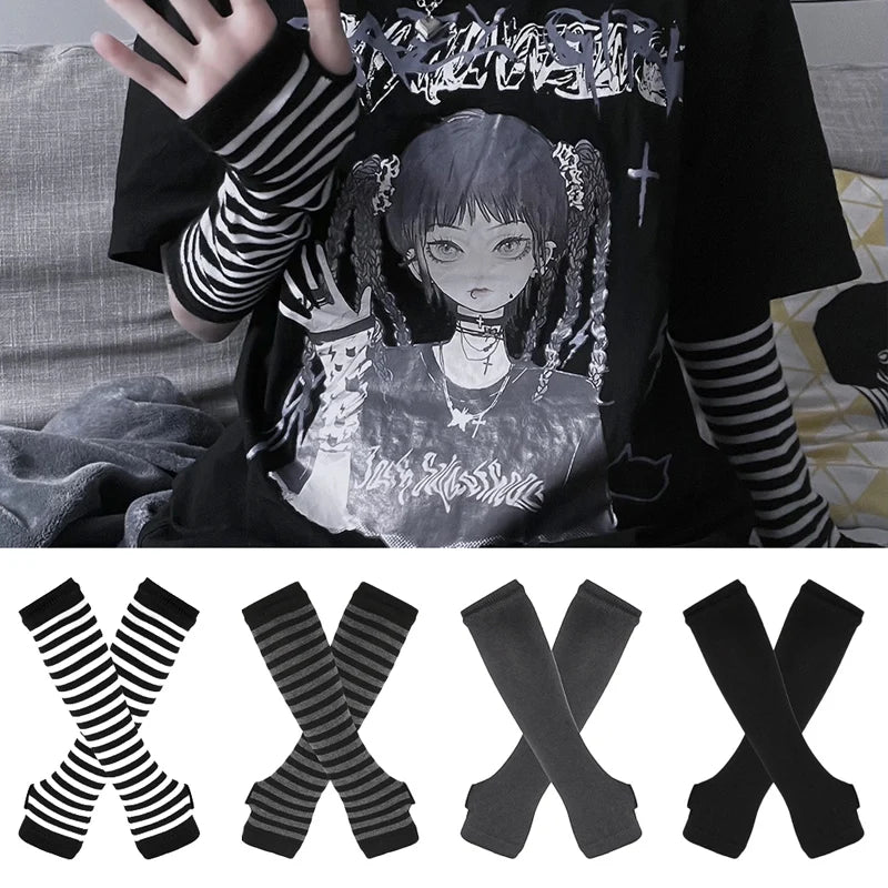 Knit Fingerless Arm Warmers – Unisex