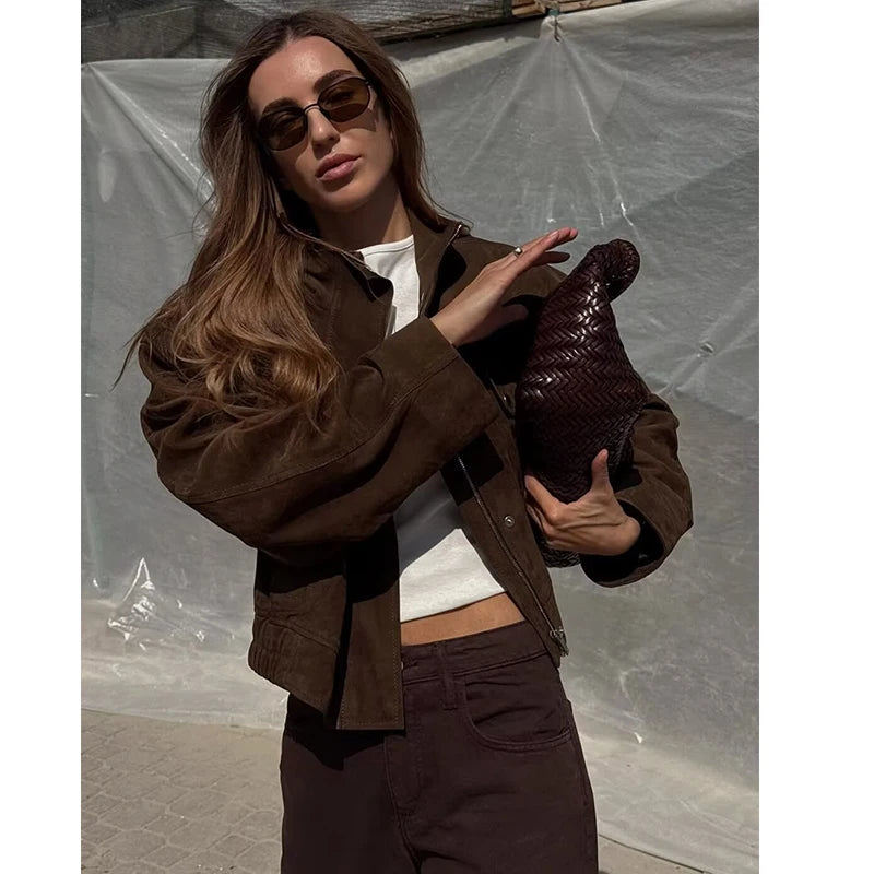 Veste utilitaire slim à poches – Femme