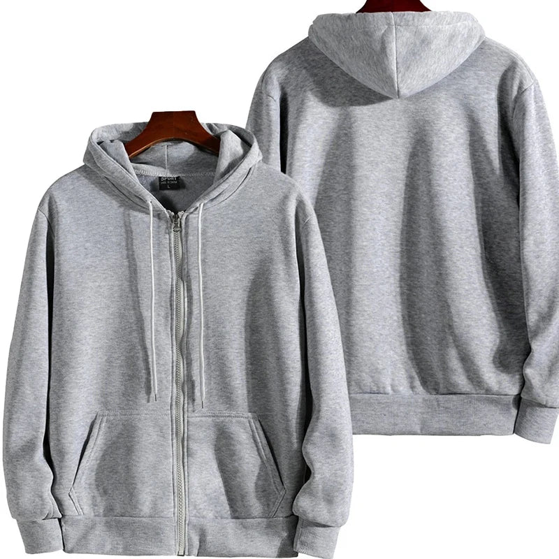 Zip-Up Hoodie – Men