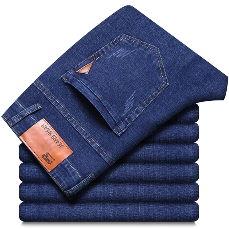 Stretch Slim Straight Jeans – Men