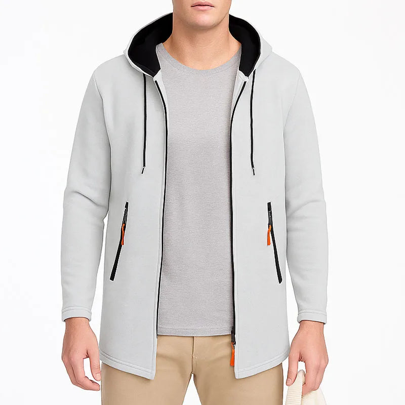 Full-Zip Hooded Sweatshirt – Men