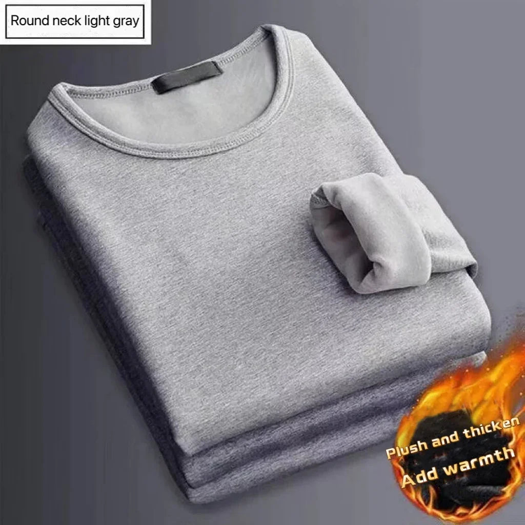 Velvet Thermal Long-Sleeve Top – Men