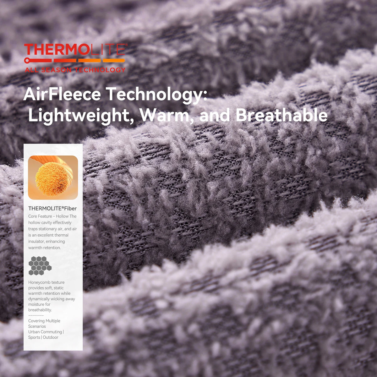 Thermal Lightweight Hoodie – Unisex