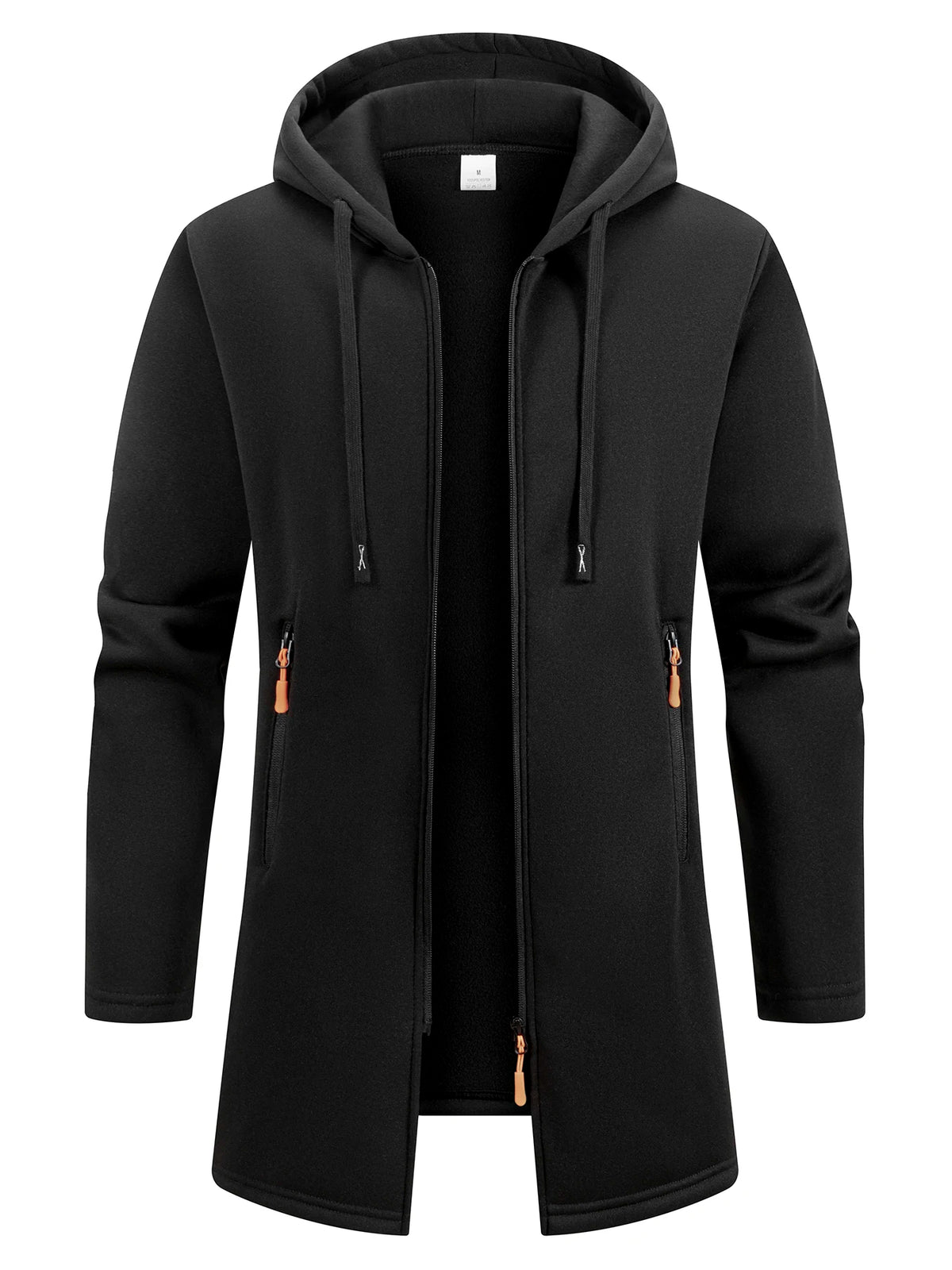 Oversized Zip Hooded Jacket – Men