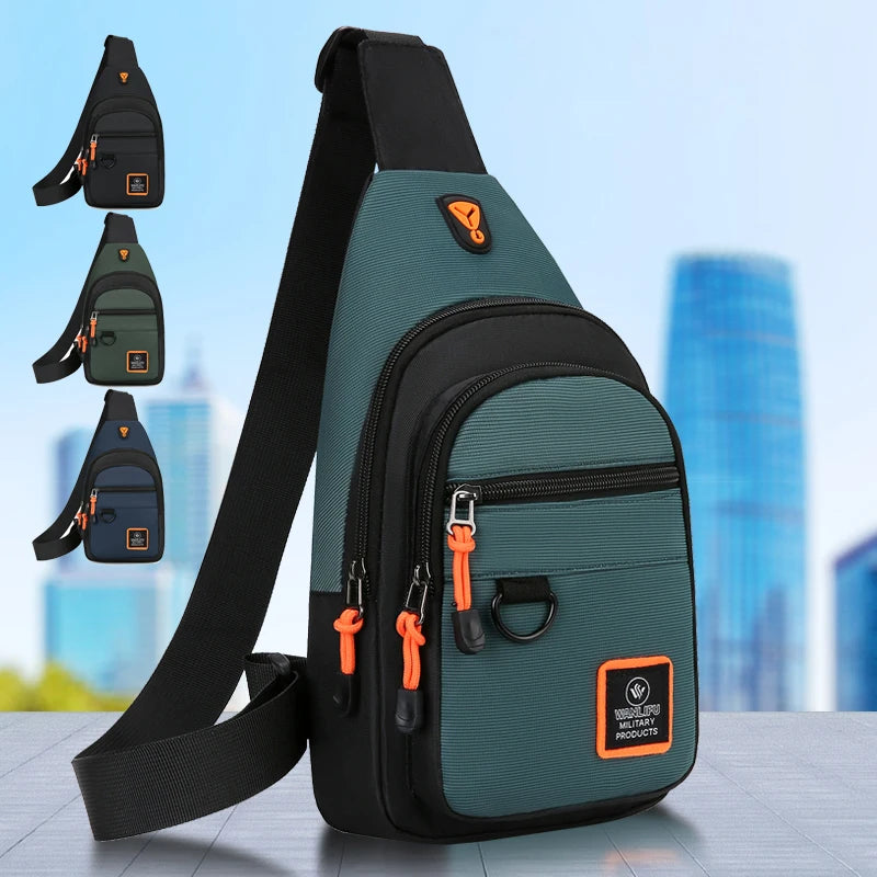 Waterproof Crossbody Sling Bag – Men
