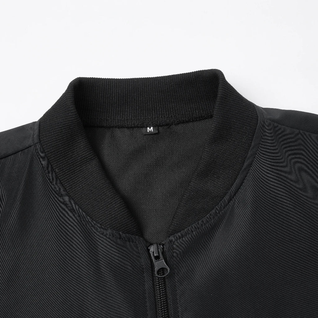 Baseball Collar Casual Jacket – Men