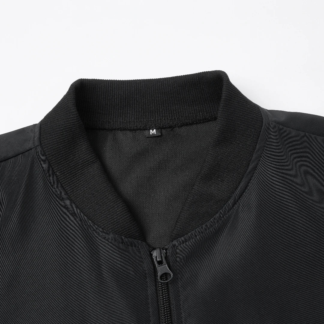 Baseball Collar Casual Jacket – Men