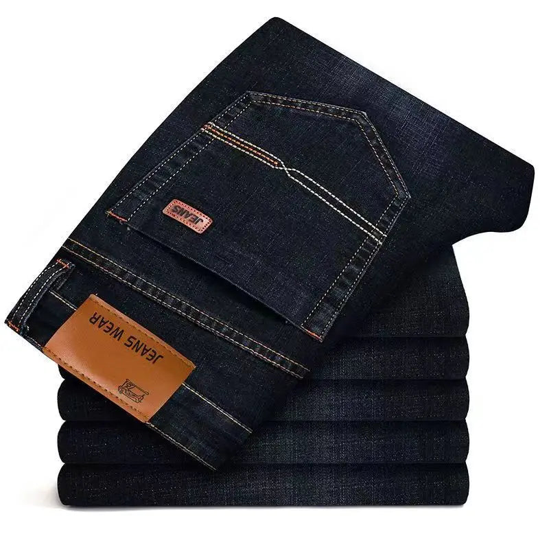 Stretch Slim Straight Jeans – Men