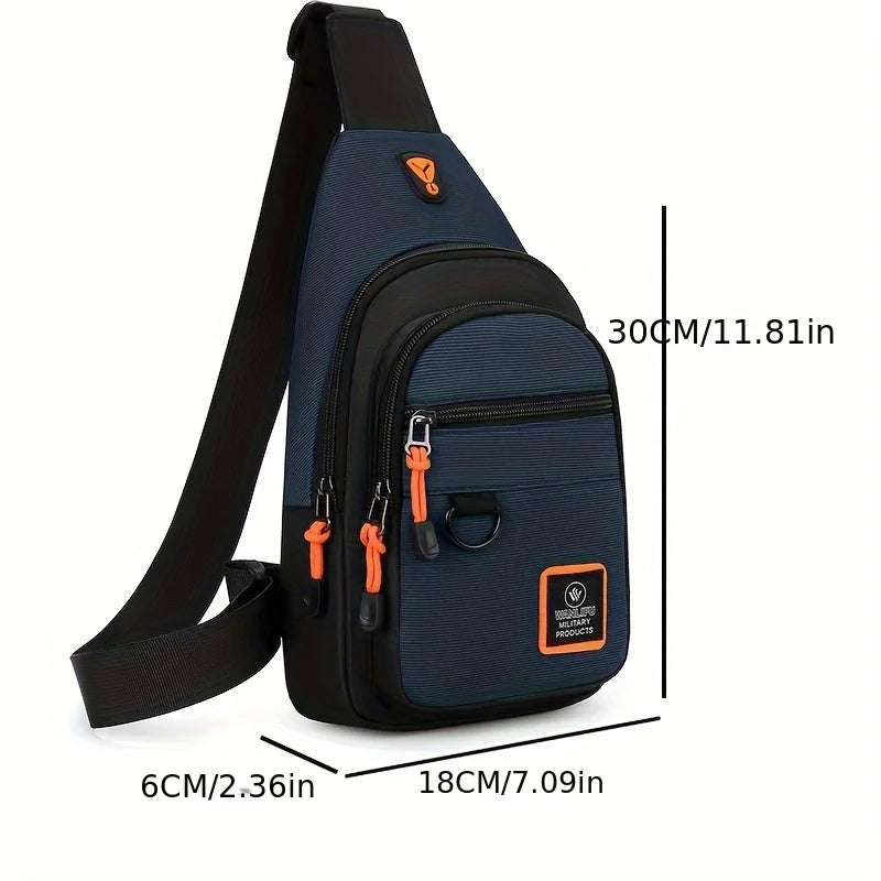 Waterproof Crossbody Sling Bag – Men