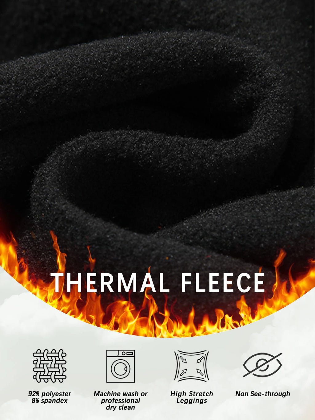 Legging thermique doublé de polaire – Femme