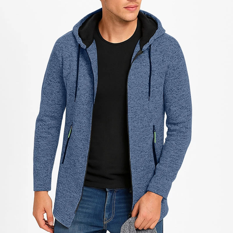 Full-Zip Hooded Sweatshirt – Men