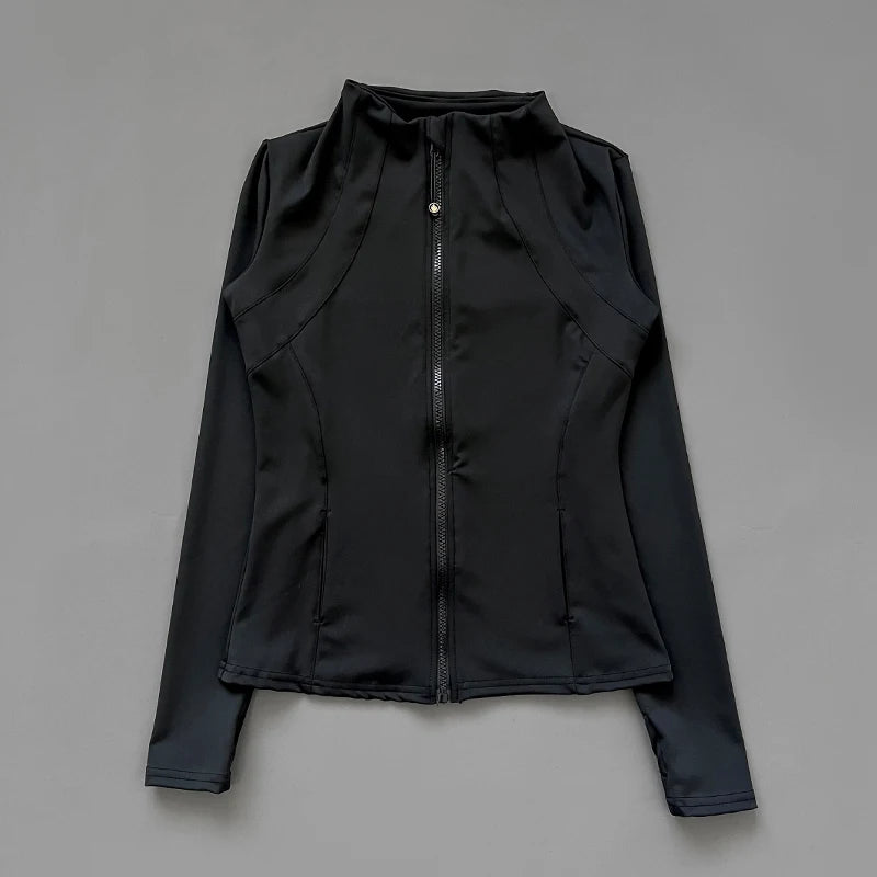 Stand-Collar Running Jacket – Women