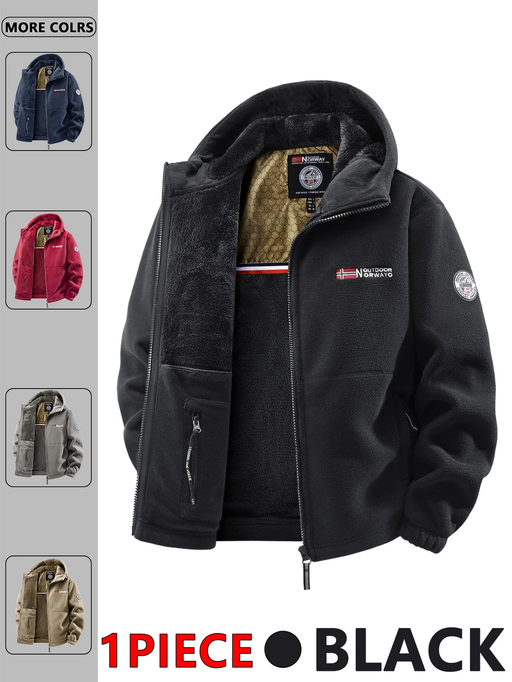 Veste à capuche de tous les jours – Homme
