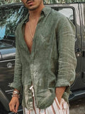 Chemise légère à manches longues – Homme