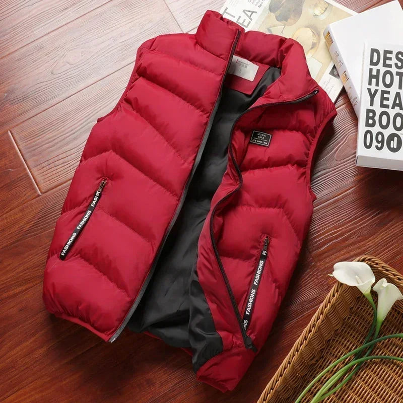 Quilted Puffer Vest – Men