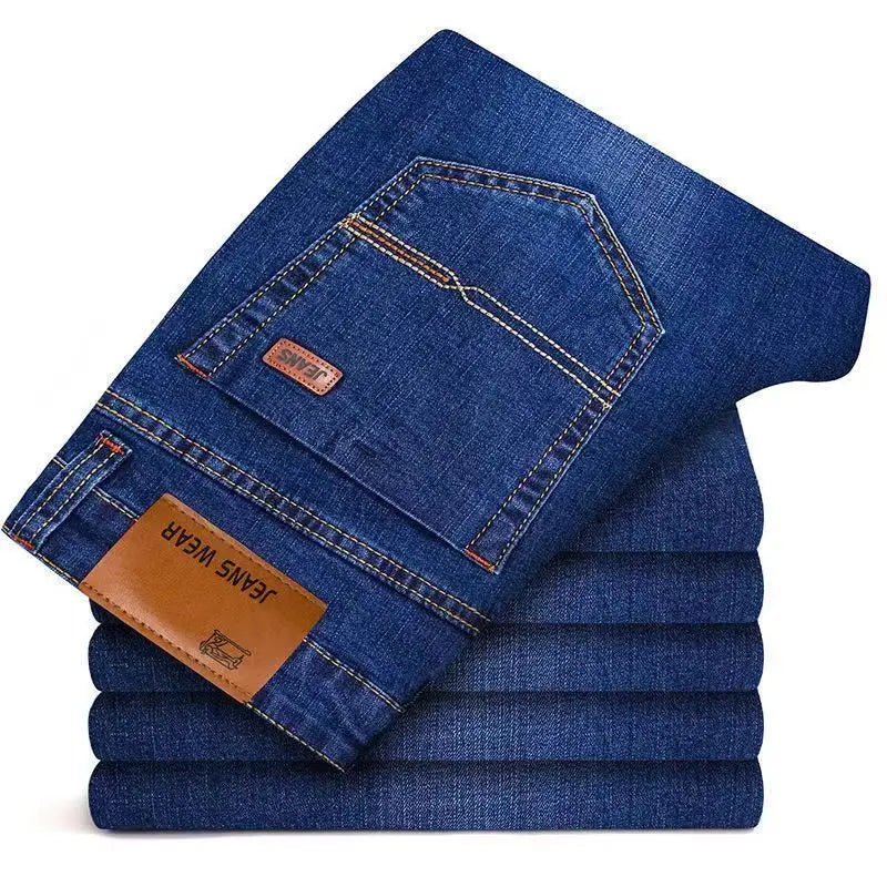 Stretch Slim Straight Jeans – Men