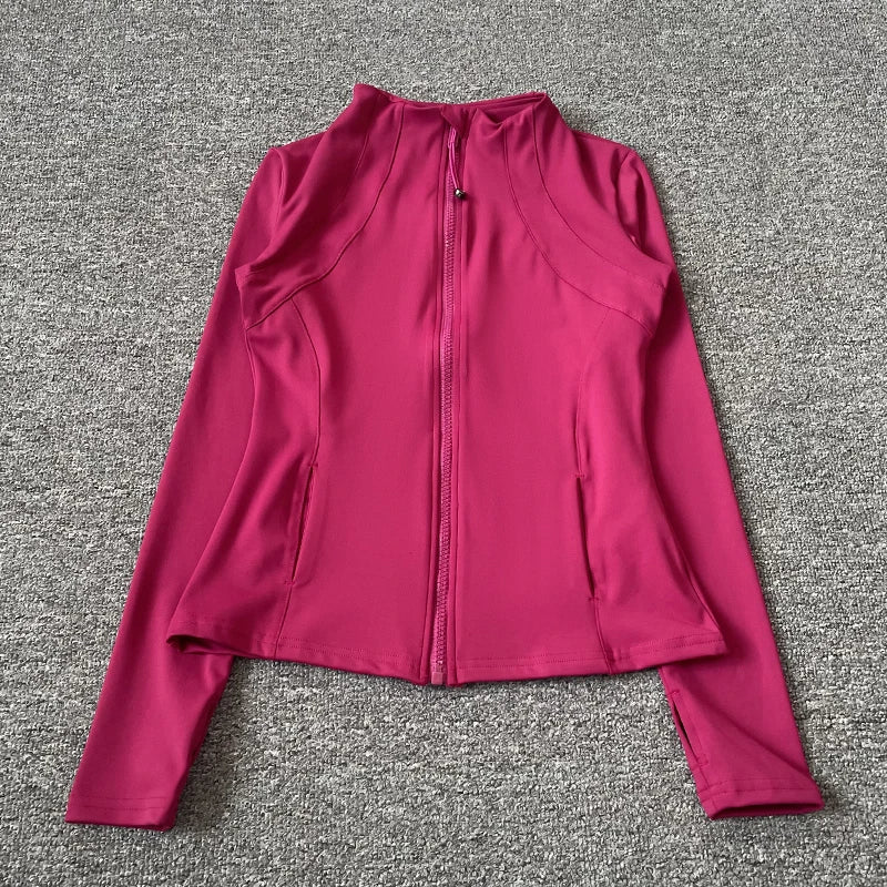 Stand-Collar Running Jacket – Women