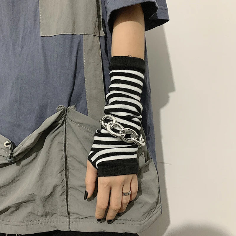 Knit Fingerless Arm Warmers – Unisex