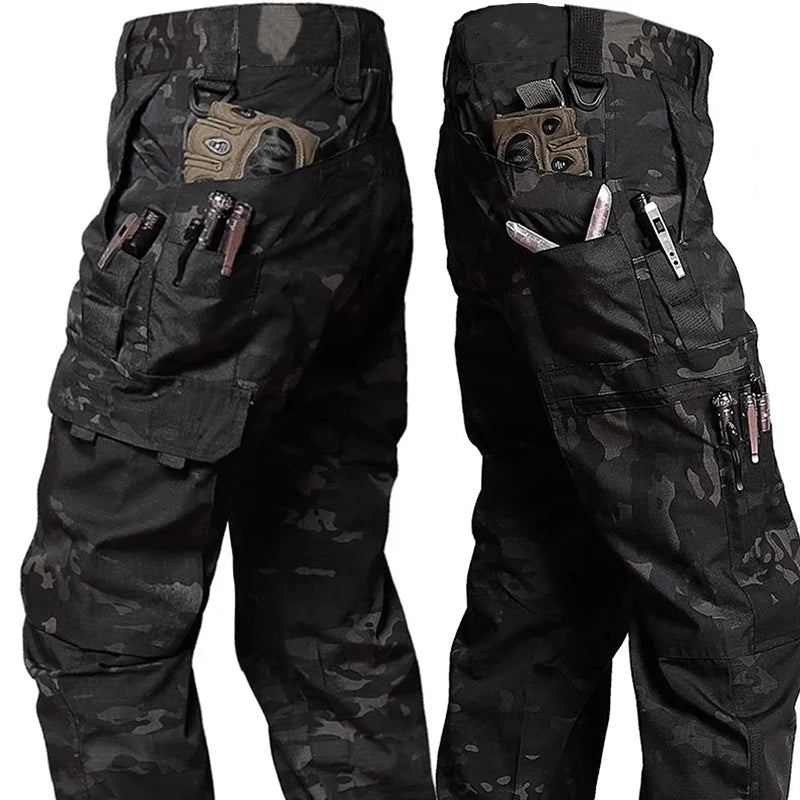Pantalon de travail cargo multipoches – Homme